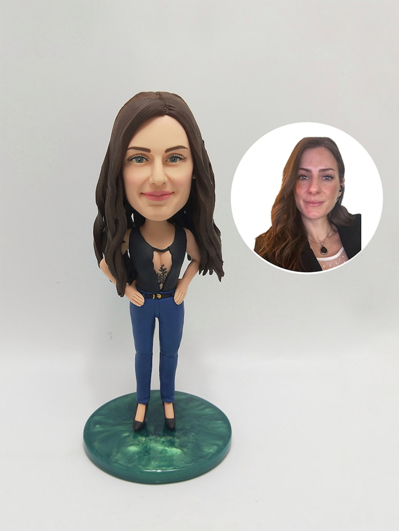 Custom Men's Figurines Personalized Fishing Gifts